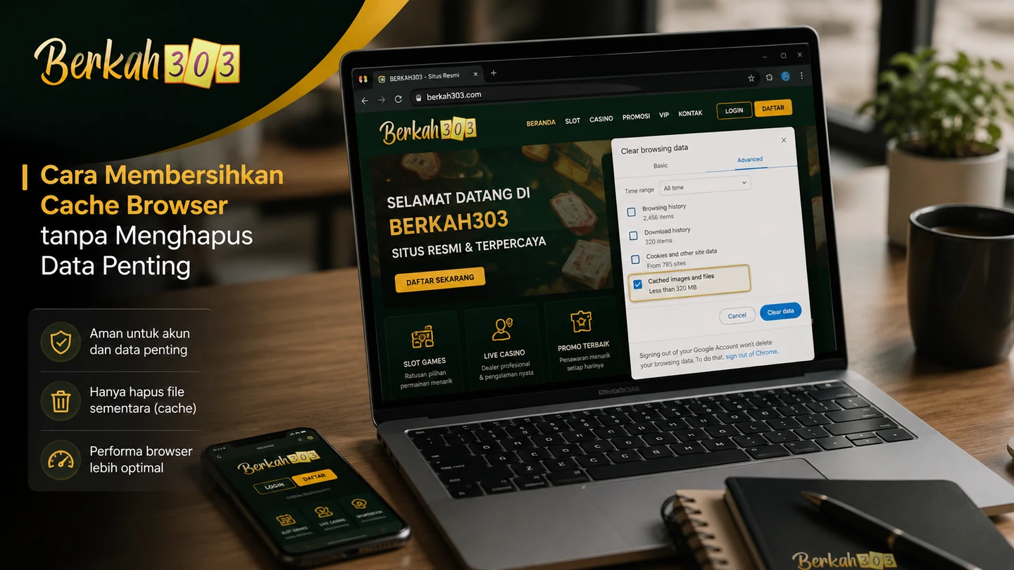 Cara Membersihkan Cache Browser tanpa Menghapus Data Penting