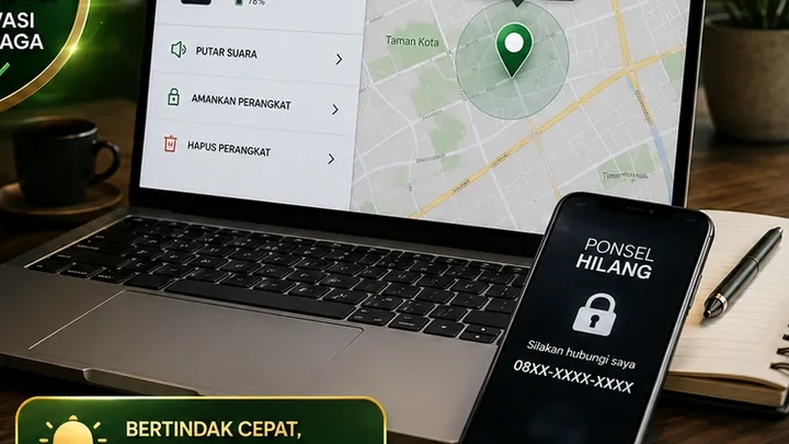 Cara Mengamankan Data ketika Ponsel Hilang